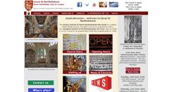 Desktop Screenshot of greatstbarts.com
